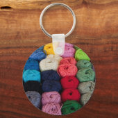 Skeins van garen sleutelhanger (Voorkant)