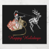 Skelesanta Bier Etiket (Enkel label)