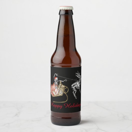 Skelesanta Bier Etiket (Voorkant)