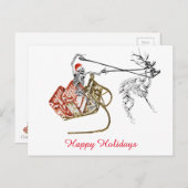 SkeleSanta Feestdagenkaart (Voorkant / Achterkant)