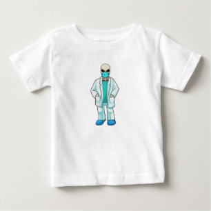 Skelet als Doctor met gezichtsmasker