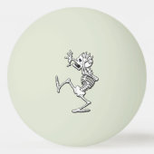 Skelet Anticipating Serve Pingpongballen (Voorkant)