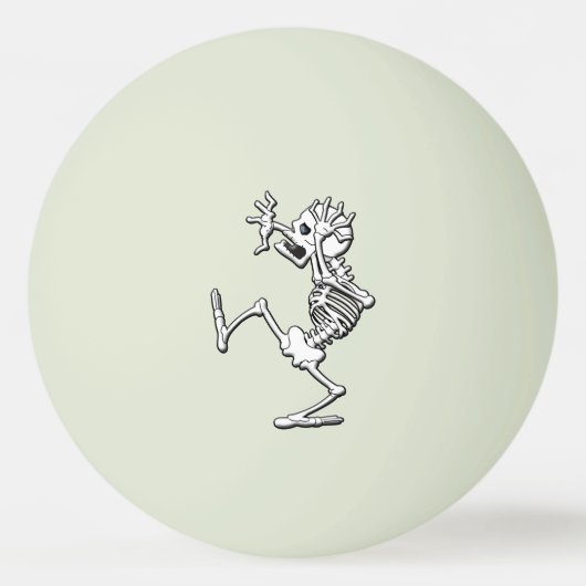 Skelet Anticipating Serve Pingpongballen (Voorkant)