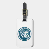 skelet bagagelabel (Voorkant verticaal)