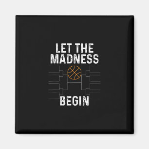Skelet Beugel Shirt Laat De Waanzin Beginnen Grapp Magneet