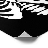 Skelet Borst Rib Cage Botten Halloween Röntgenfoto Poster (Hoek)