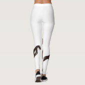 Skelet Cowboy-Collectie Leggings (Achterkant)