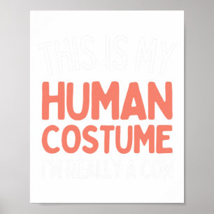 Skelet Drabbing Dance Halloween Poster