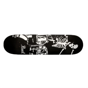 skelet drumschaats skateboard