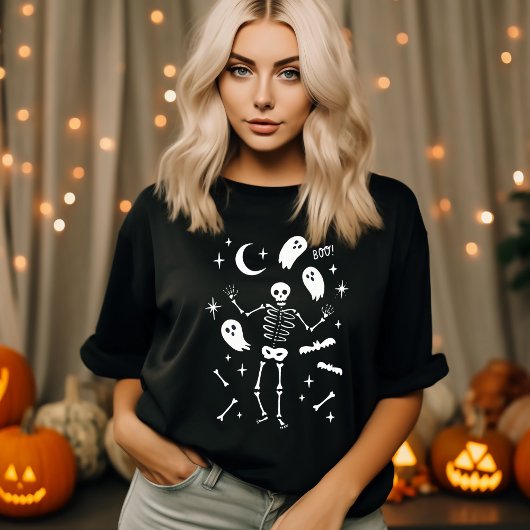 Skelet en Cute Ghost Trui