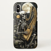 Skelet en Harp II Case-Mate iPhone Case (Achterkant)