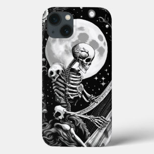Skelet en Harp III iPhone 13 Hoesje