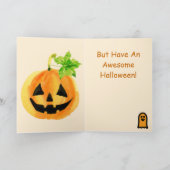 Skelet en snoepgoed kaart (Binnen)