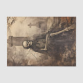  Skelet Foto Decoupage Tissuepapier (Voorkant)