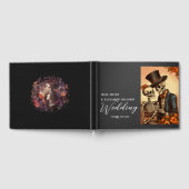  Skelet Gothic Foto Bruiloft Gastenboek (Volledig)
