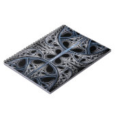 Skelet Hall fractal art. Notitieboek (Linkerzijde)