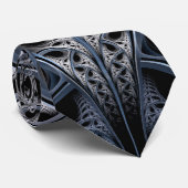 Skelet Hall fractal art. Stropdas (Opgerold)