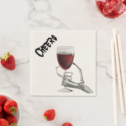 Skelet Hand Halloween Cocktail Papier Servetten (Insitu)