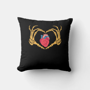 Skelet Hand Hart Anatomie Cardiac Cvicu Nurse HA Kussen
