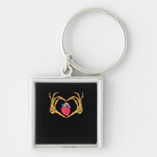 Skelet Hand Hart Anatomie Cardiac Cvicu Nurse HA Sleutelhanger