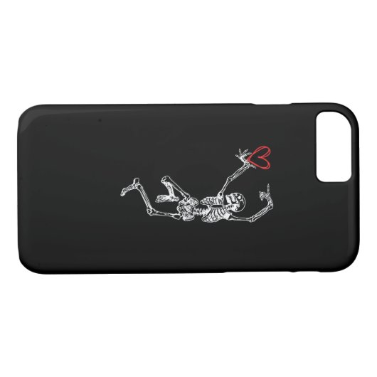 Skelet hand hart Valentijnsdag Case-Mate iPhone Case (Achterkant (Horizontaal))