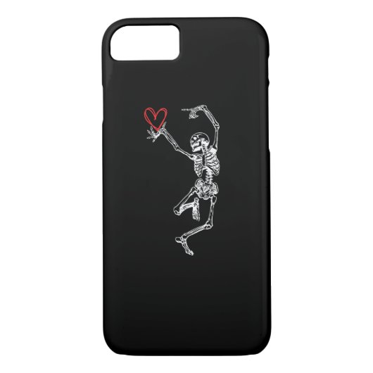 Skelet hand hart Valentijnsdag Case-Mate iPhone Case (Achterkant)