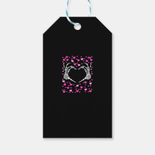 Skelet Hand Hart Valentijnsdag Funny Viral Cadeaulabel