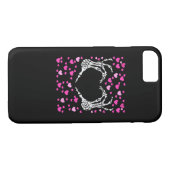 Skelet Hand Hart Valentijnsdag Funny Viral Case-Mate iPhone Case (Achterkant (Horizontaal))