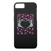 Skelet Hand Hart Valentijnsdag Funny Viral Case-Mate iPhone Case (Achterkant)