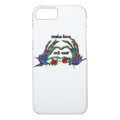 Skelet Hand Heart Design Case-Mate iPhone Case (Achterkant)
