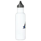 Skelet Hand Heart Design Waterfles (Links)