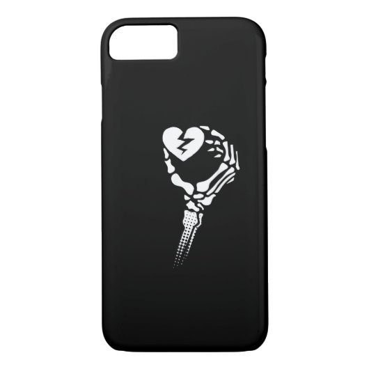 Skelet Hand Holding Heart Case-Mate iPhone Case (Achterkant)
