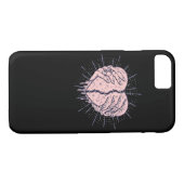 Skelet Hand met Hart Classic Case-Mate iPhone Case (Achterkant (Horizontaal))