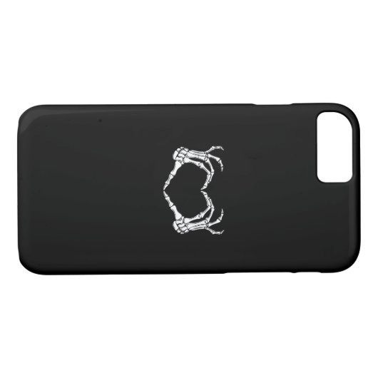Skelet Handen Hart Grafisch Case-Mate iPhone Case (Achterkant (Horizontaal))