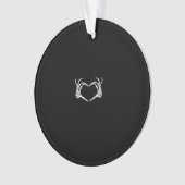 Skelet Handen Hart Grafisch Ornament (voorkant)