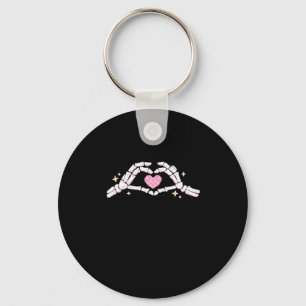 Skelet Handen Hart Grappig Sleutelhanger