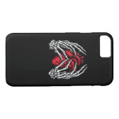 Skelet Handen Houdend Hart Halloween Kostuum Case-Mate iPhone Case (Achterkant (Horizontaal))