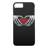 Skelet Handen Met Hart Klassiek Case-Mate iPhone Case (Achterkant)