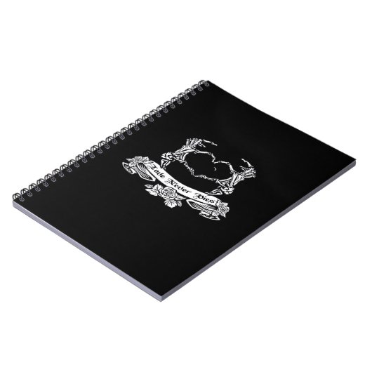 Skelet handontwerp notitieboek (Linkerzijde)