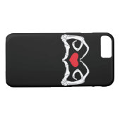 Skelet hart en handen grappig Case-Mate iPhone case (Achterkant (Horizontaal))
