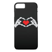 Skelet hart en handen meme Case-Mate iPhone case (Achterkant)