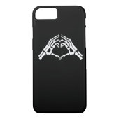 Skelet hart en handen teken Case-Mate iPhone case (Achterkant)