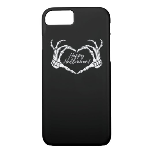 Skelet Hart Handen, Gelukkig Halloween Skelet, Ha Case-Mate iPhone Case (Achterkant)