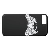 Skelet Hart Handen - Licht Case-Mate iPhone Case (Achterkant (Horizontaal))