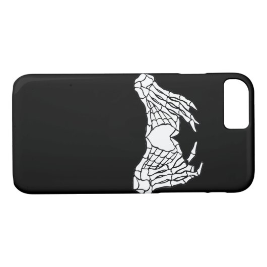 Skelet Hart Handen - Licht Case-Mate iPhone Case (Achterkant (Horizontaal))