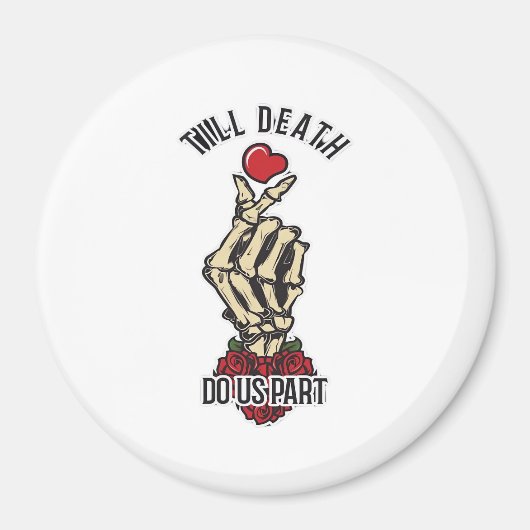 Skelet Hart Tot De Dood Doet Ons Uit Magneet (Voorkant)