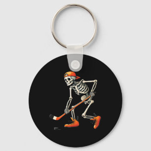 Skelet Hockey Halloween Kostuum Sport Mannen Jonge Sleutelhanger