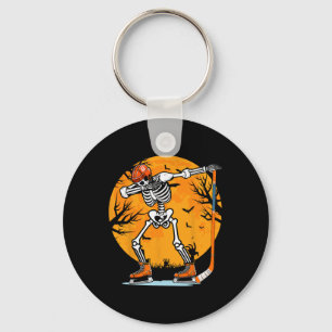 Skelet IJshockey Halloween Jongens Dabbing Hallowe Sleutelhanger