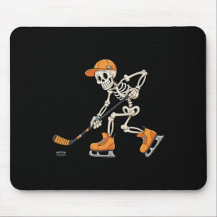 Skelet ijshockey Halloween kostuum mannen jongens Muismat