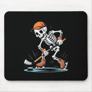 Skelet ijshockey Halloween kostuum Muismat